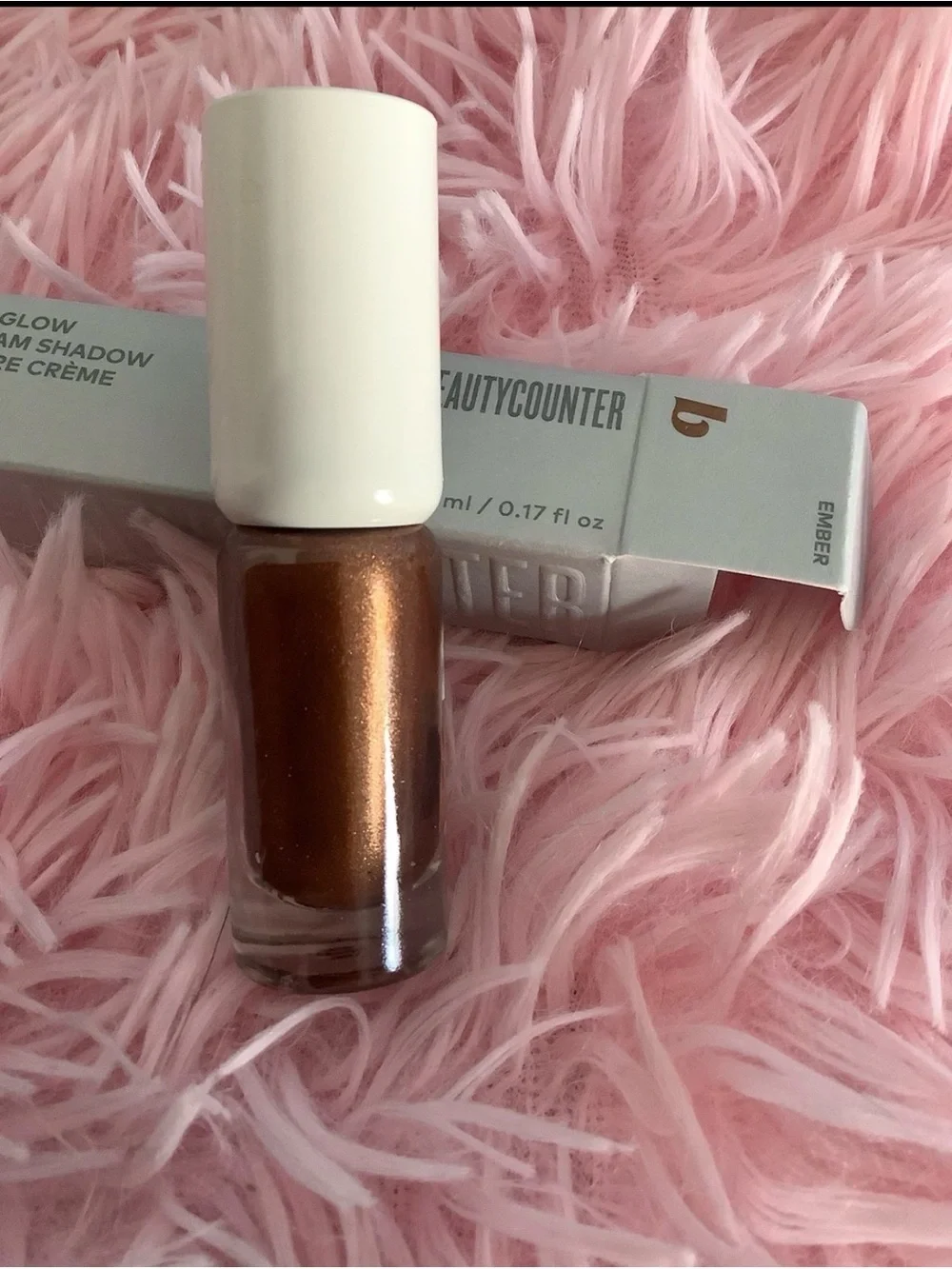 New Beautycounter Lid Glow Cream Ember Metallic Bronze Eye EyeShadow